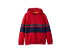 Joules Kids Pullover Striped Sweatshirt (toddler/little Kids/big Kids) (red) Boy's Sweatshirt