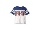 Peek Never Ever Give Up Tee (toddler/little Kids/big Kids) (white) Boy's T Shirt