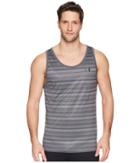 Under Armour Ua Printed Tech Tank Top (rhino Gray/black) Men's Sleeveless