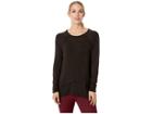 Aventura Clothing Leslie Long Sleeve Shirt (black) Women's Long Sleeve Pullover