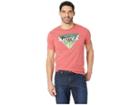 Nautica Short Sleeve Triangle Print Tee (coral Cape) Men's T Shirt