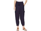 1.state Flat Front Cargo Pants (night Navy) Women's Casual Pants