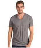 Alternative Perfect V-neck (oxford Grey Heather) Men's T Shirt