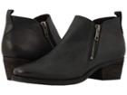 Walking Cradles Goodwin (black Distressed Leather) Women's Zip Boots
