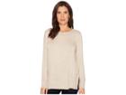 B Collection By Bobeau Jayme Pullover Knit T-shirt (melange Khaki) Women's T Shirt
