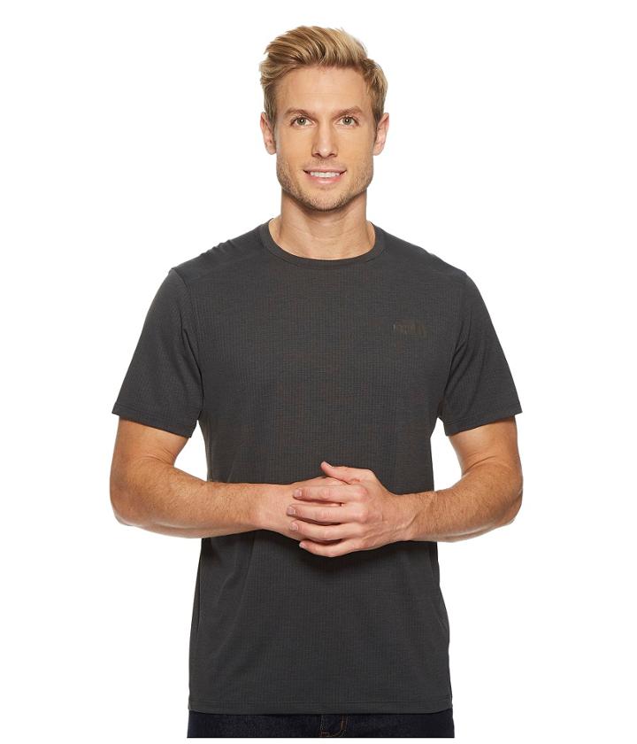 The North Face Kilowatt Short Sleeve (tnf Dark Grey Heather) Men's T Shirt