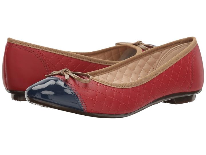 Patrizia Surprise (red) Women's Wedge Shoes