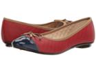 Patrizia Surprise (red) Women's Wedge Shoes