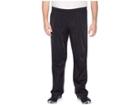 Adidas Big Tall Essentials 3-stripes Regular Fit Tricot Pants (black/black 1) Men's Casual Pants