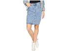 Levi's(r) Premium Button Through Mom Skirt (heart Of Stone) Women's Skirt