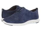 Cole Haan Zerogrand Wing Oxford Ii (blazer Blue Suede) Women's Lace Up Casual Shoes