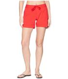Prana Ebelie Boardshorts (carmine Pink) Women's Swimwear