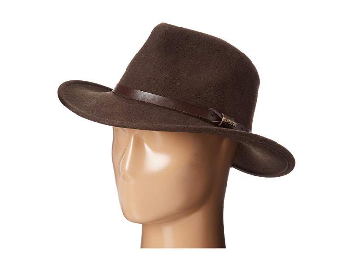 Woolrich Wool Felt Outback W/ Leather Band (olive) Caps