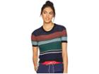 Rvca Brightside Sweater (shady Blue) Women's Sweater