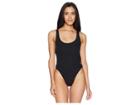L*space Ridin' High Mayra Ribbed One-piece (black) Women's Swimsuits One Piece