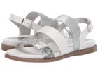 Anne Klein Essence Flat Sandal (white) Women's Shoes
