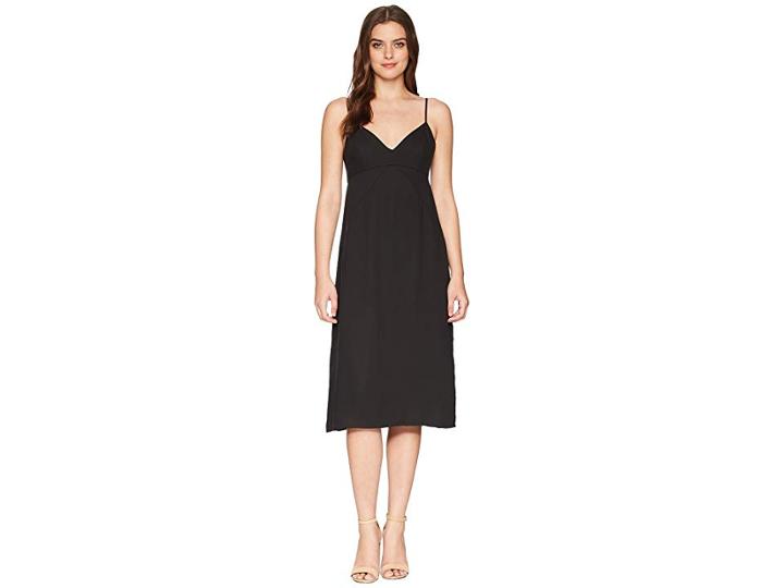 Splendid Double Layer Cami Dress (black) Women's Dress