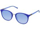 Guess Gu3022 (matte Blue/blue Mirror) Fashion Sunglasses