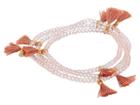 Shashi Laila Crystal Wrap Bracelet (light Pink) Bracelet