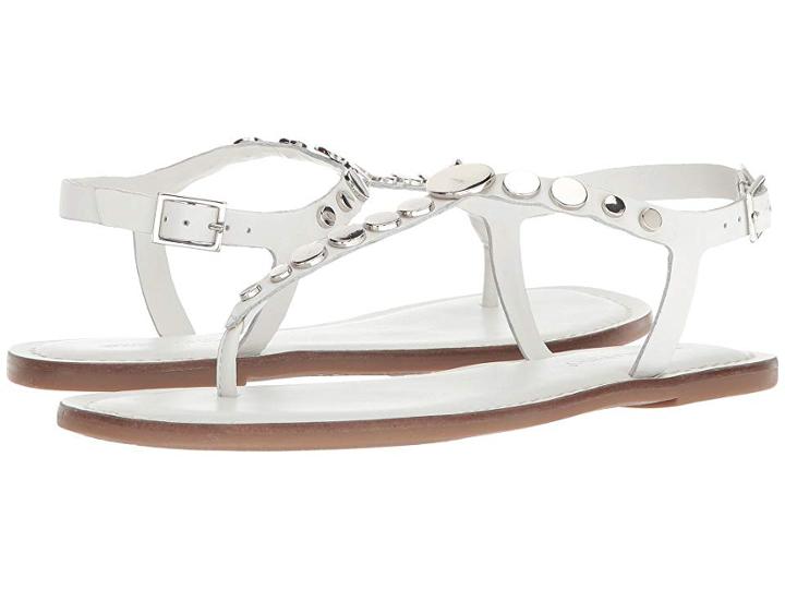 Bernardo May (white Antique Calf) Women's Shoes