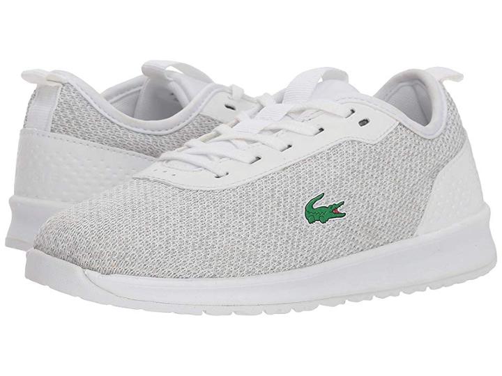 Lacoste Kids Lt Spirit 2.0 318 (little Kid) (white/light Grey) Kid's Shoes