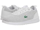 Lacoste Kids Lt Spirit 2.0 318 (little Kid) (white/light Grey) Kid's Shoes