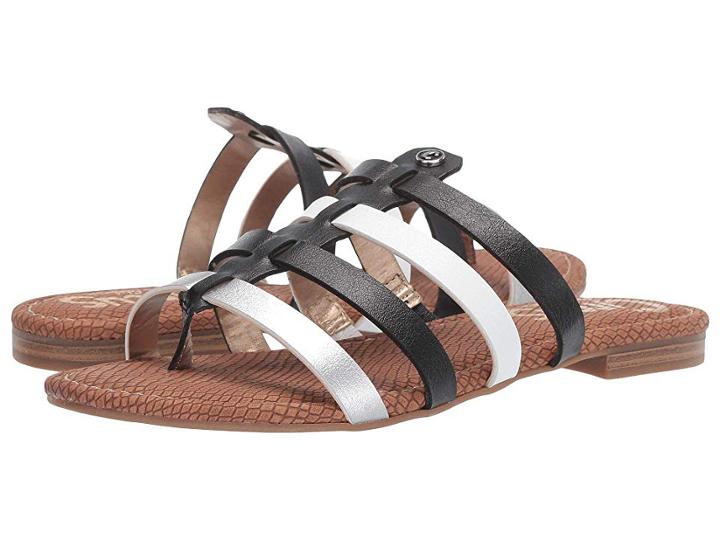 Circus By Sam Edelman Colby (black/bright White/soft Siver New Raw Edge) Women's Shoes