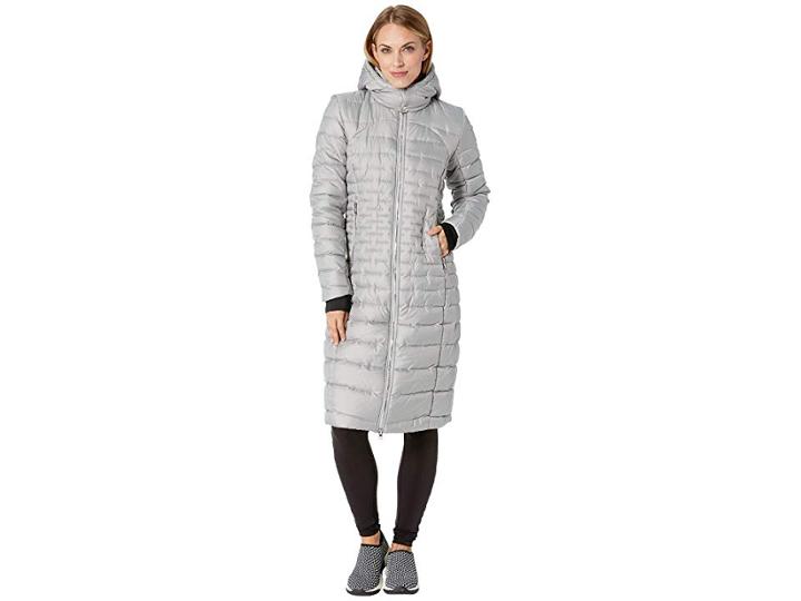 Spyder Edyn Long Insulated Jacket (alloy/black) Women's Coat