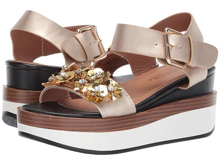 Patrizia Petunia (gold) Women's Sandals
