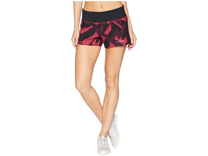 Brooks Chaser 3 Shorts (plum Eclipse/black) Women's Shorts