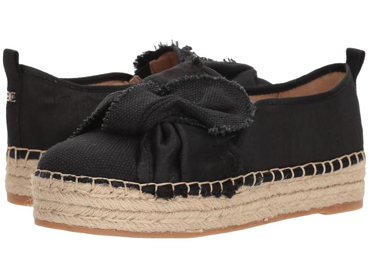 Sam Edelman Cabrera (black Heavy Woven Canvas/silk Dupioni) Women's Shoes
