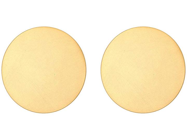 Tory Burch Disc Earrings (brass) Earring