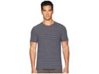 Vince Feeder Stripe Short Sleeve T-shirt (new Coastal/leche) Men's T Shirt