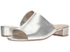 Nine West Raissa Slide Sandal (silver Metallic) Women's Shoes