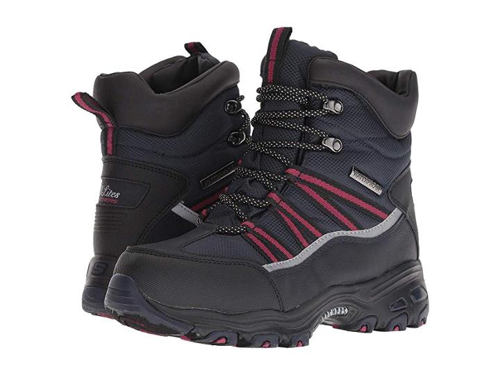 Skechers D'lites (navy) Women's Boots