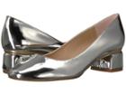 L.k. Bennett Nuriya (silver Mirror Metallic Pu) Women's 1-2 Inch Heel Shoes