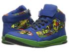 Stella Mccartney Kids Darby Hi-top Graphic Lace-up Sneakers (toddler/little Kid/big Kid) (blue) Boys Shoes
