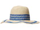 San Diego Hat Company Pbf7311os Fedora W/ Pop Color Stripes (royal) Caps
