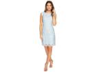 Lauren Ralph Lauren Montague Skylar Floral Dress (pale Blue Multi) Women's Dress