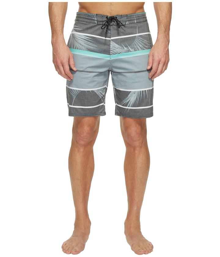 Billabong Spinner Lo Tide Print Boardshorts (grey) Men's Swimwear