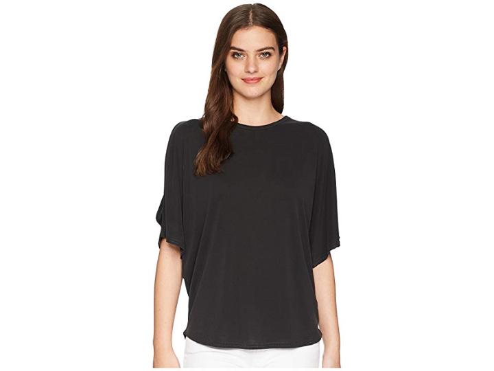 Splendid Cold Shoulder Top (black) Women's Clothing