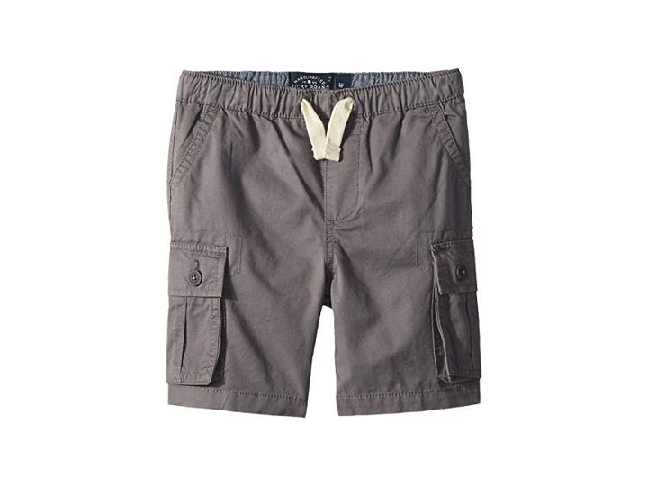 Lucky Brand Kids Pull-on Cargo Woven Shorts (toddler) (as Is Grey) Boy's Shorts