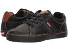 Levi's(r) Shoes Turner Nappa (little Kid/big Kid) (black Mono/tan) Men's  Shoes