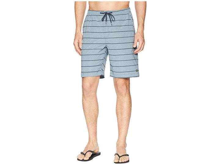 Quiksilver Waterman Suva Amphibian Shorts (dark Denim) Men's Swimwear