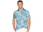 Tommy Bahama Tropical Tones Shirt (ocean Deep) Men's Short Sleeve Button Up