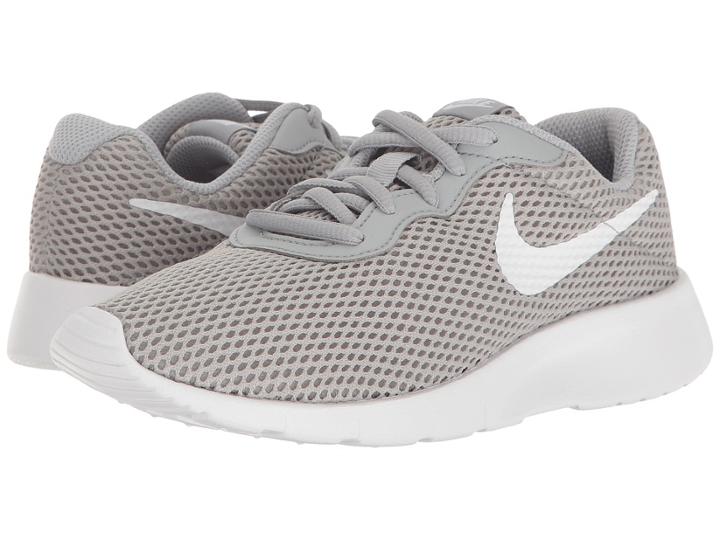 Nike Kids Tanjun Br (little Kid) (wolf Grey/white) Boys Shoes