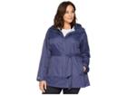 Columbia Plus Size Pardon My Trenchtm Rain Jacket (nocturnal) Women's Coat