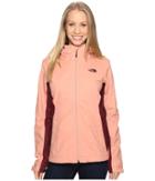 The North Face Arrowood Triclimate(r) Jacket (rose Dawn/deep Garnet Red (prior Season)) Women's Coat
