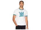 Original Penguin What The Funk Ringer T-shirt (bright White) Men's T Shirt