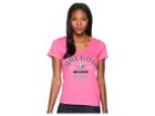 Champion College Oregon Ducks University V-neck Tee (wow Pink) Girl's T Shirt